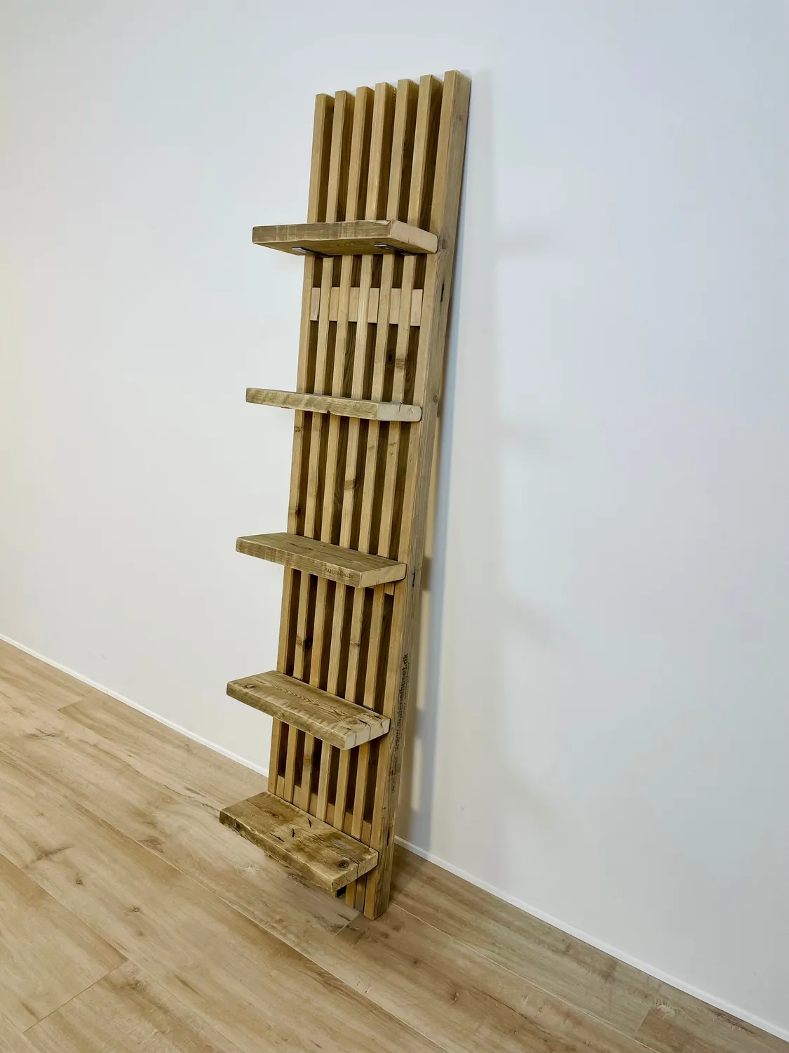 Kabeltromlen Vægreol ubehandlet 180 cm 3 hylder