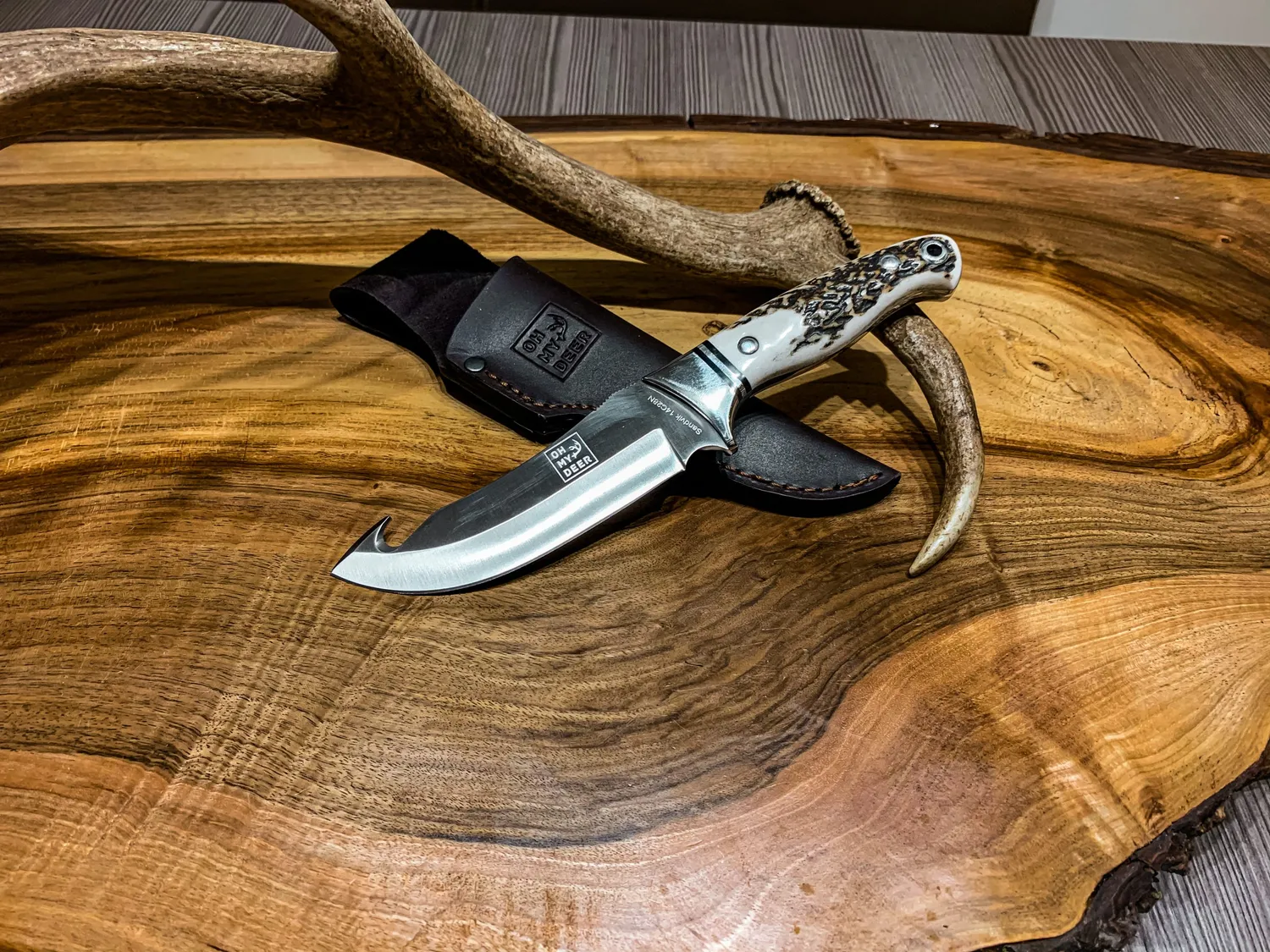 Oh My Deer Skinner jagtkniv fast blad