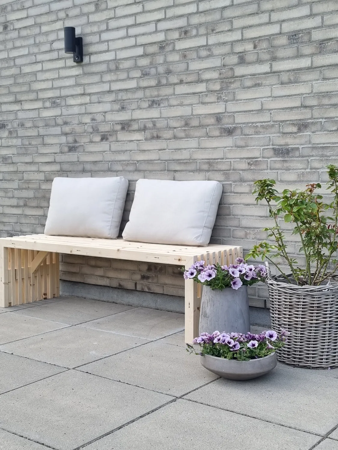 Kabeltromlen Bred Trallebænk 137 cm nye traller