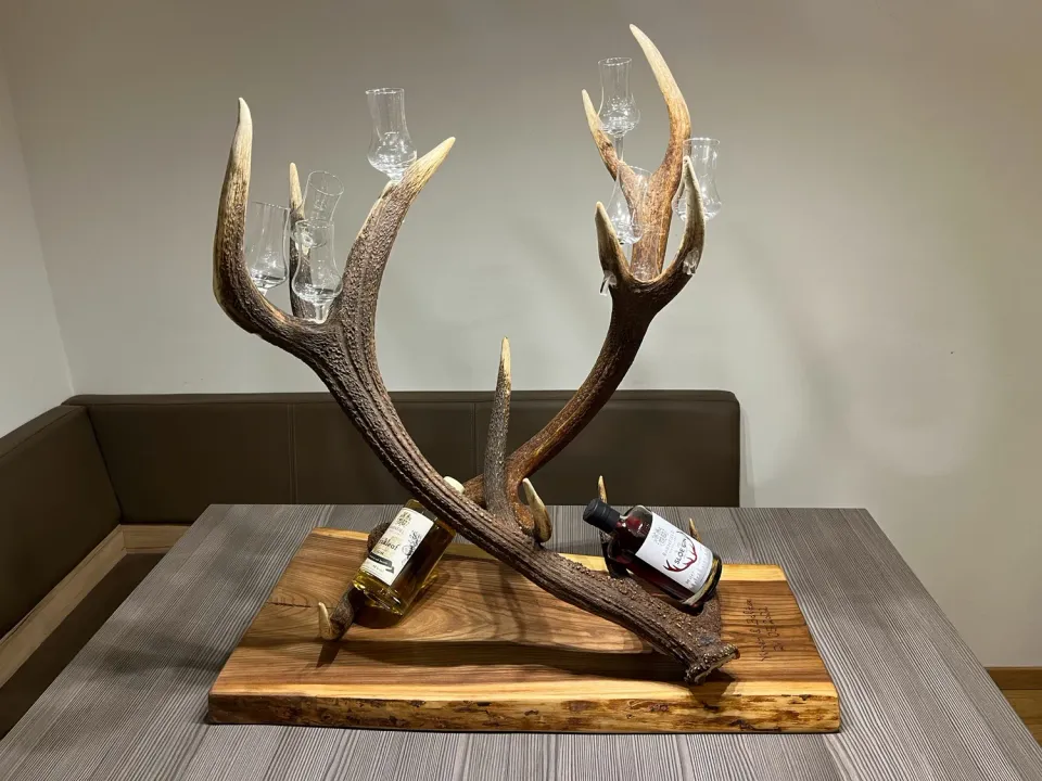 Oh My Deer Schnaps rustikal shotsholder træ