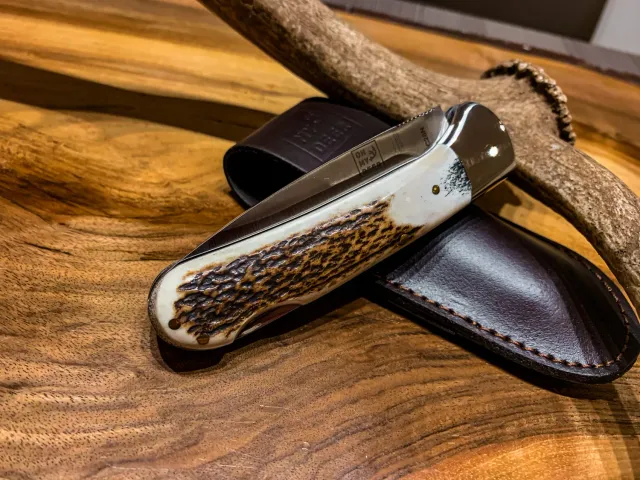 Oh My Deer Sandvik lommekniv foldekniv