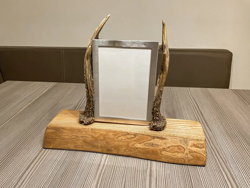 Oh My Deer Rehgeweih billedramme rådyrgevir vægstykke