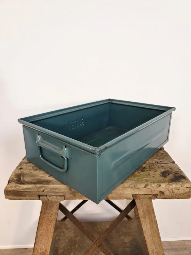 Kabeltromlen Torben værkstedskasse metal 47 cm rustik