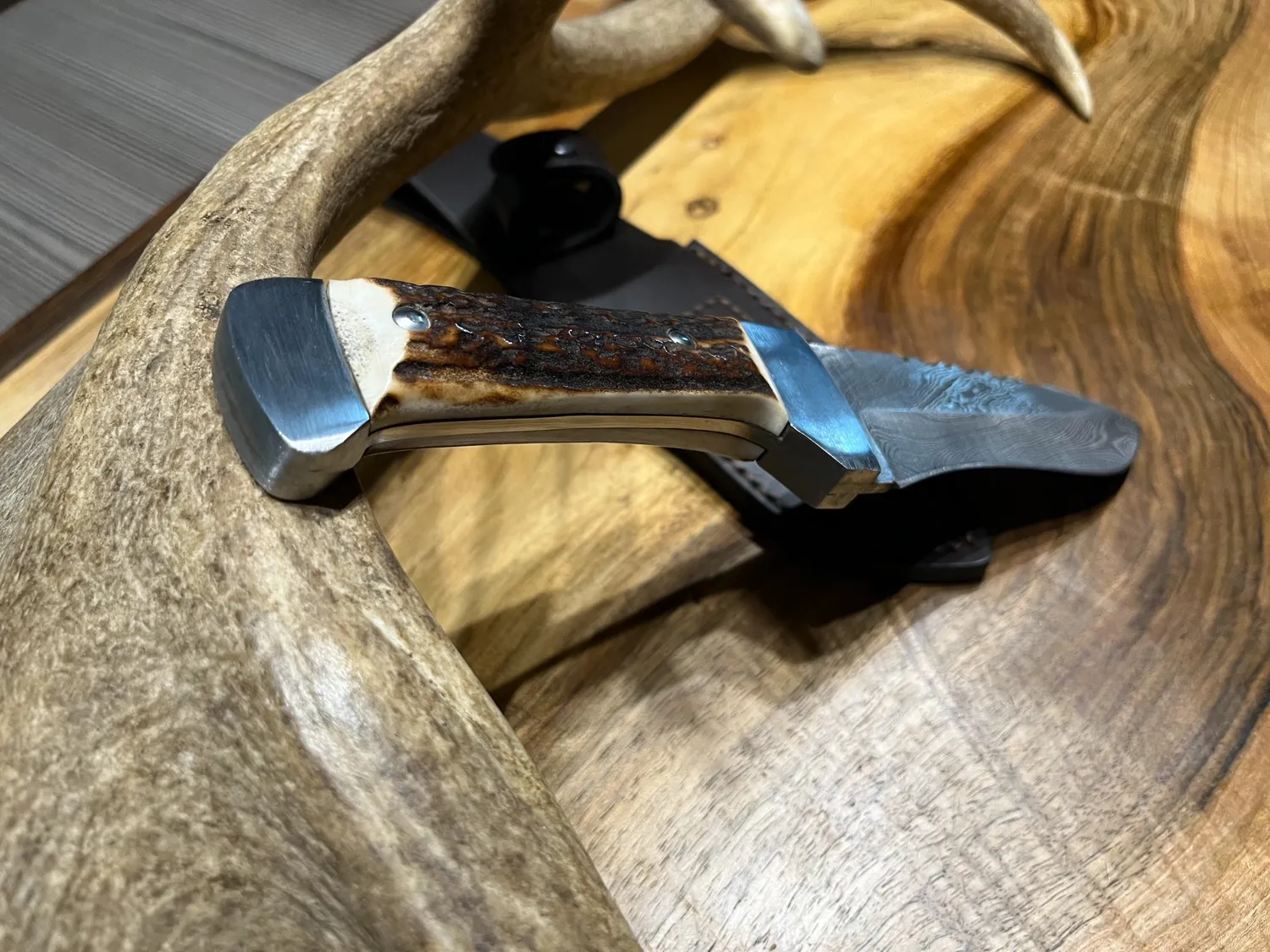 Oh My Deer Jagtmesser jagtkniv damastklinge