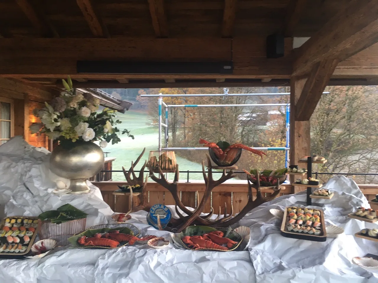 Oh My Deer Buffet serveringsbræt massivt træ