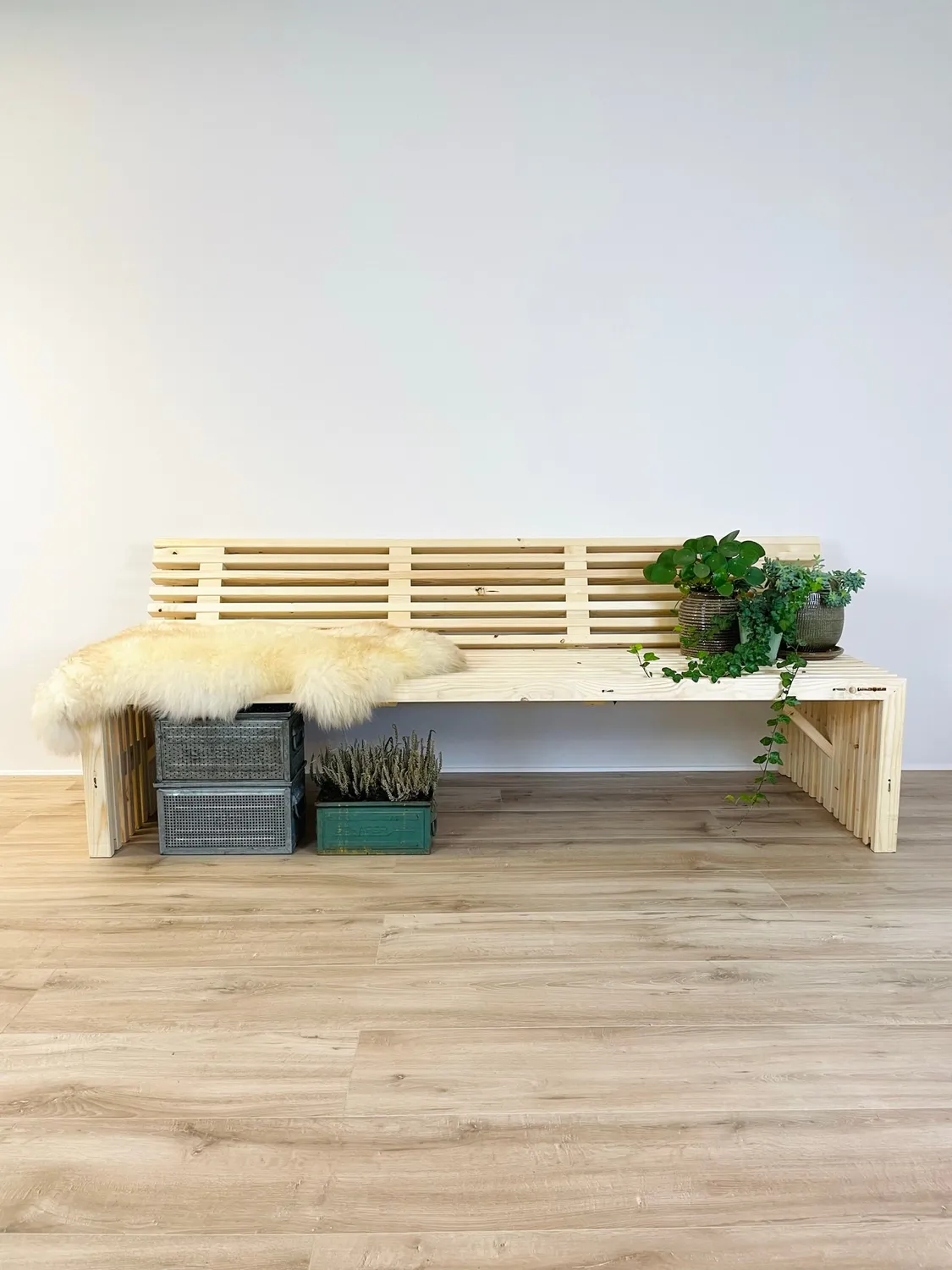 Kabeltromlen Nye Traller daybed med ryglnu00e6n 215 cm gran