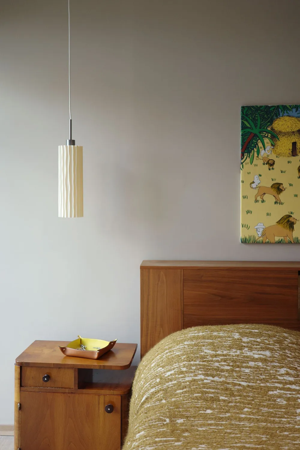 HYFER Kakta pendel Linen bio-lampe