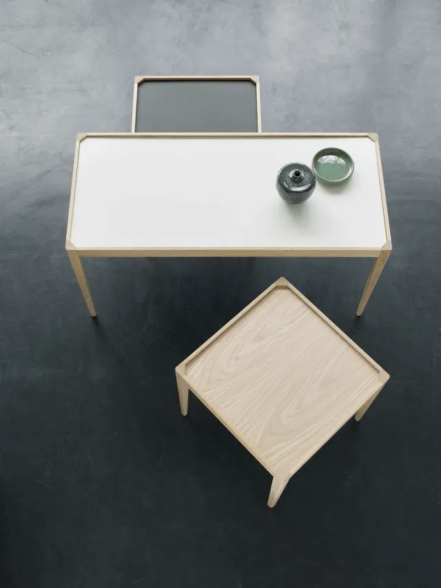Haslev Facet bord massivt træ