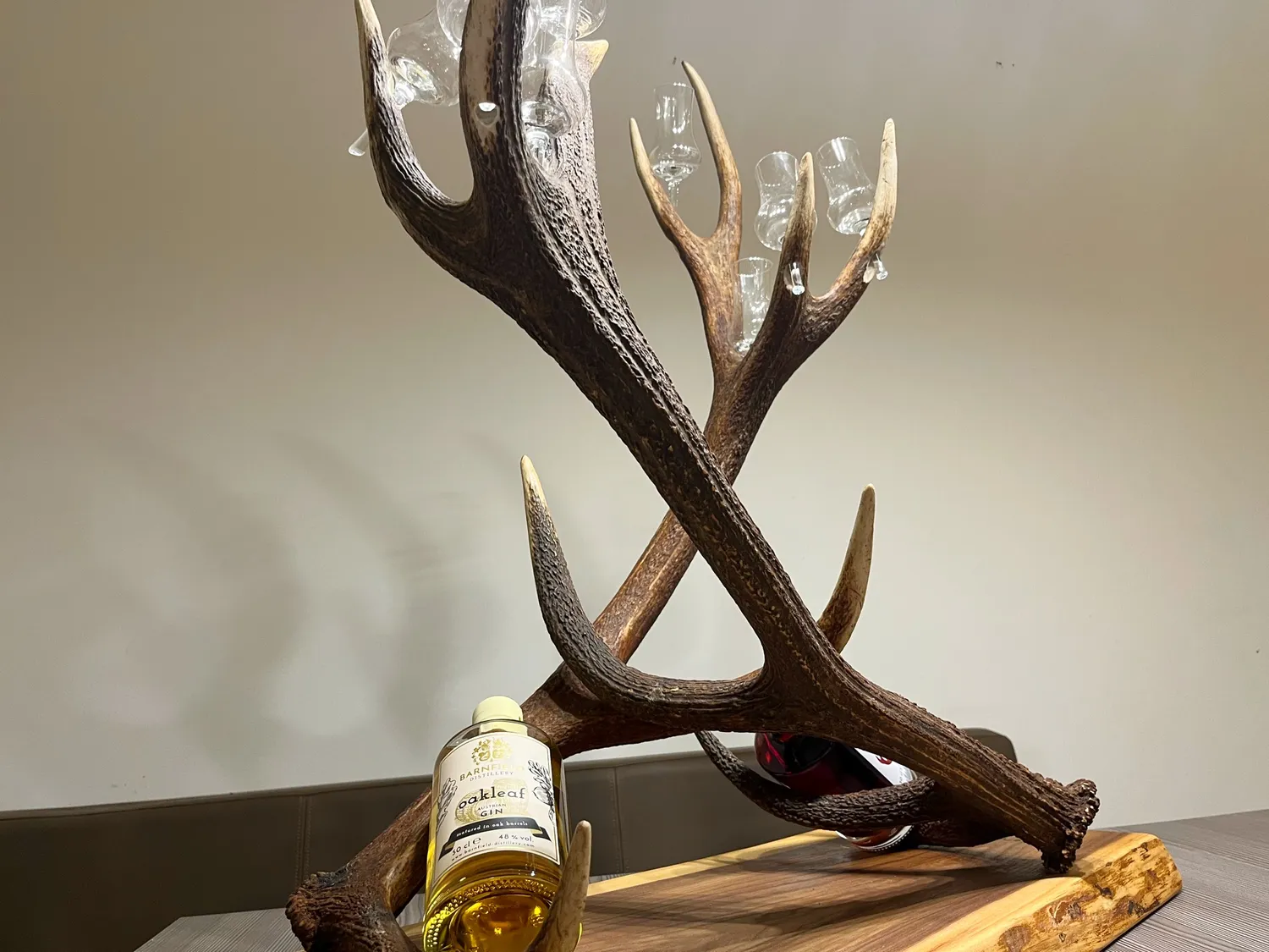 Oh My Deer Schnaps rustikal shotsholder træ