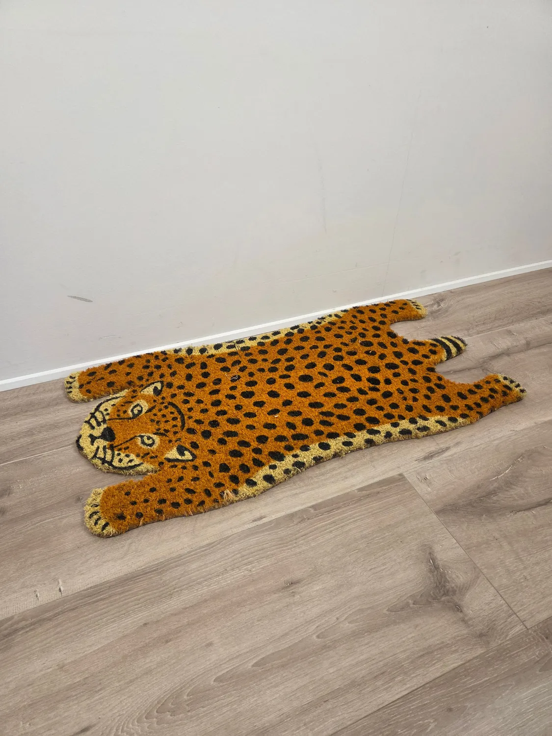 Kabeltromlen Dørmåtte Leopard 38x75 cm dørmåtte