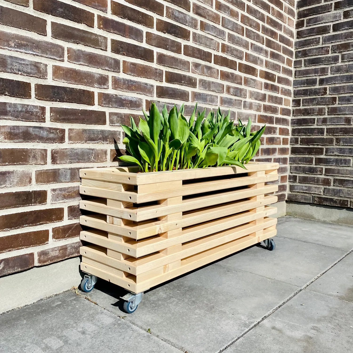 Kabeltromlen Blomsterkasse Traller 95 cm smal