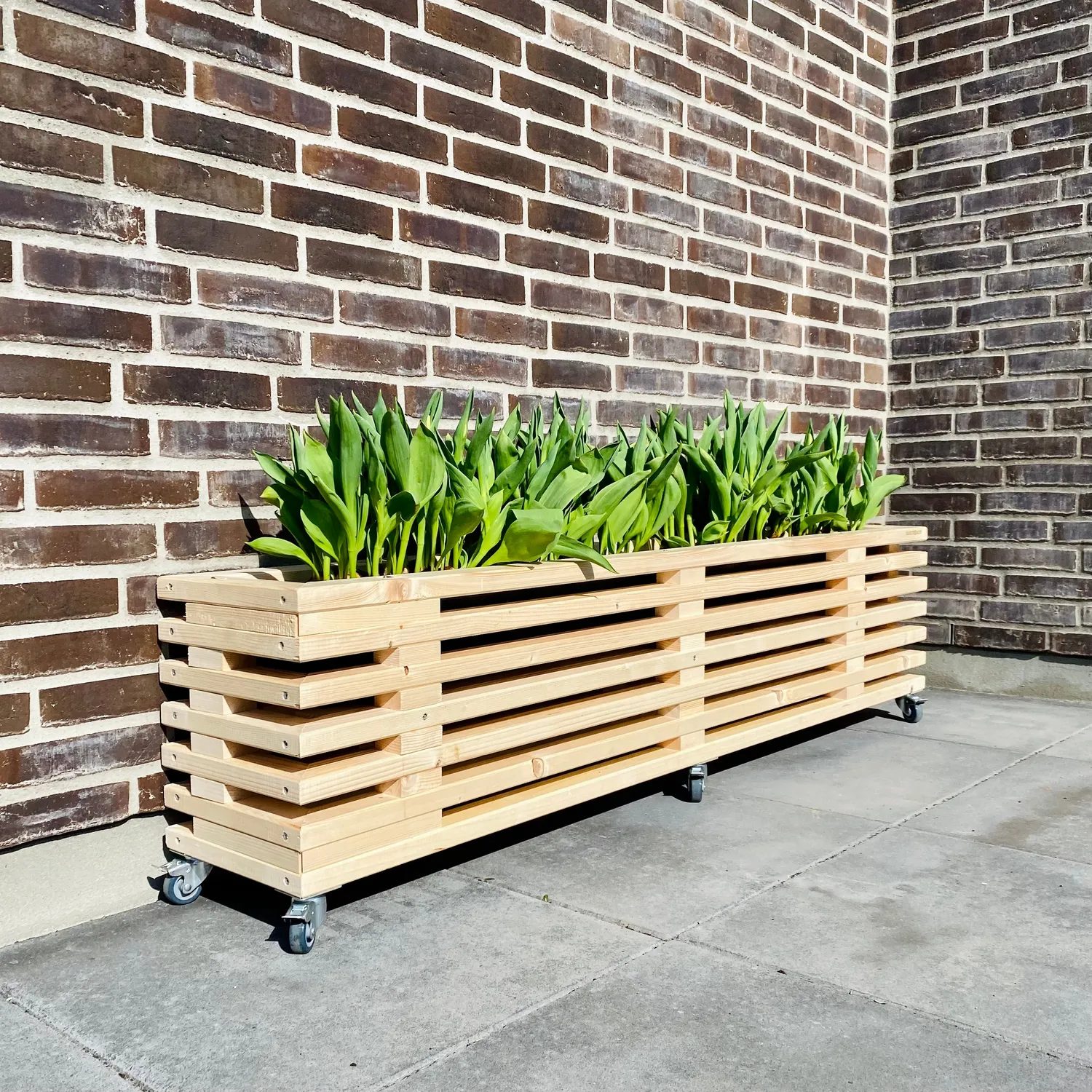 Kabeltromlen Blomsterkasse Traller 95 cm smal
