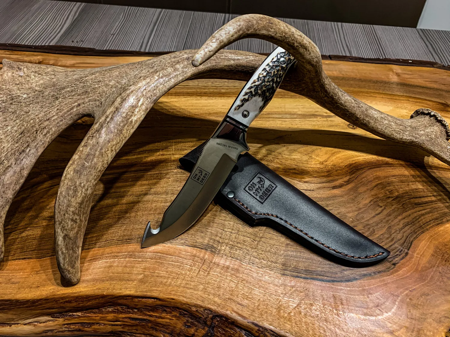 Oh My Deer Skinner jagtkniv fast blad