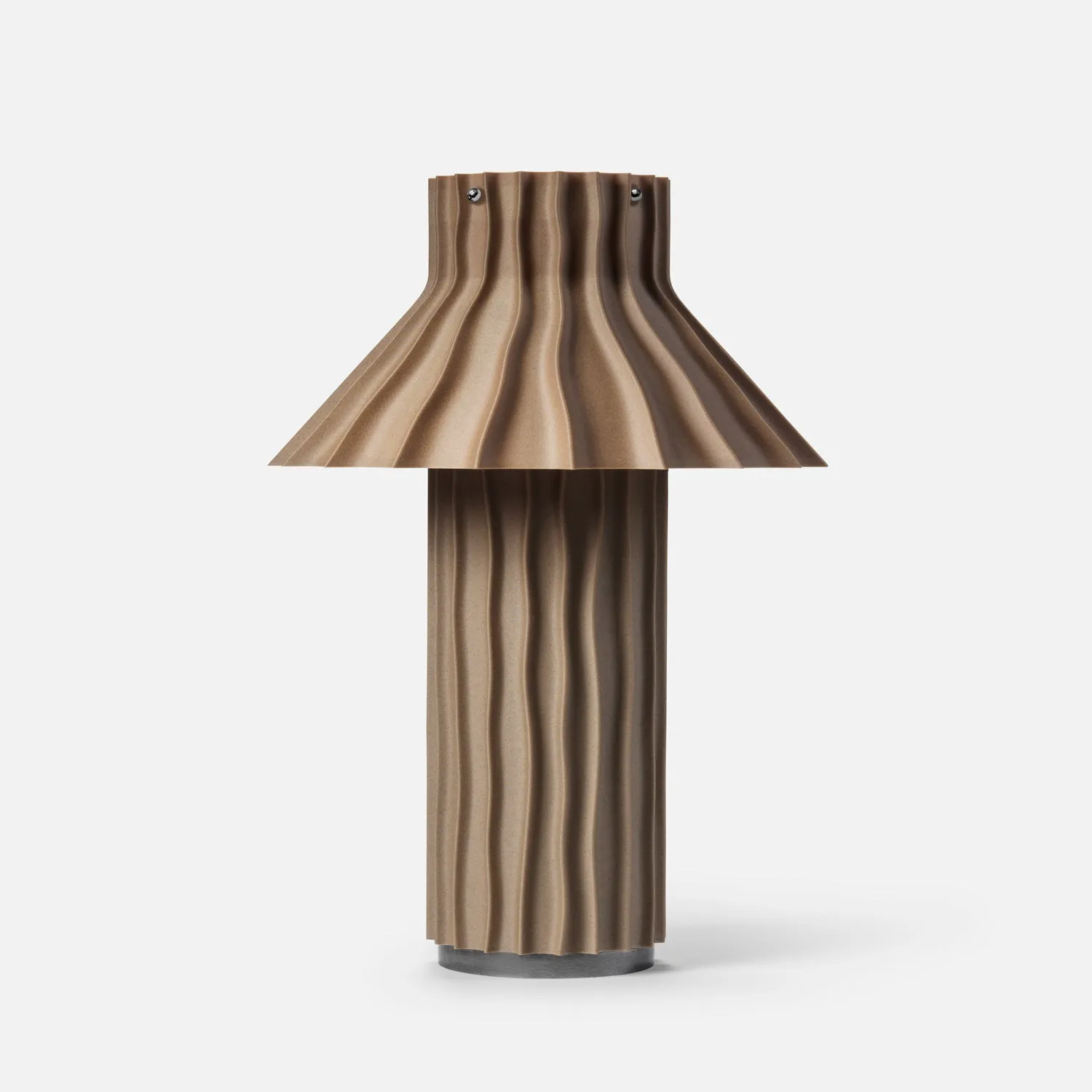 HYFER OBJECTS Kakta Large bordlampe vanilla stor