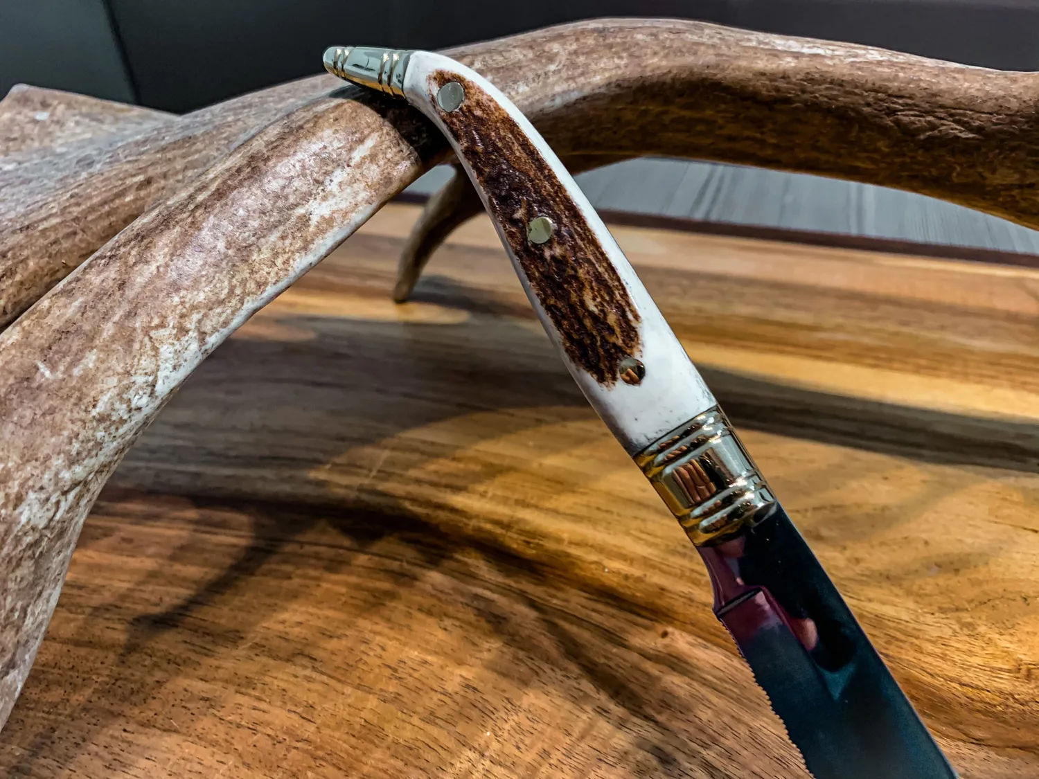Oh My Deer Geweih Steakmesser steakkniv gevir