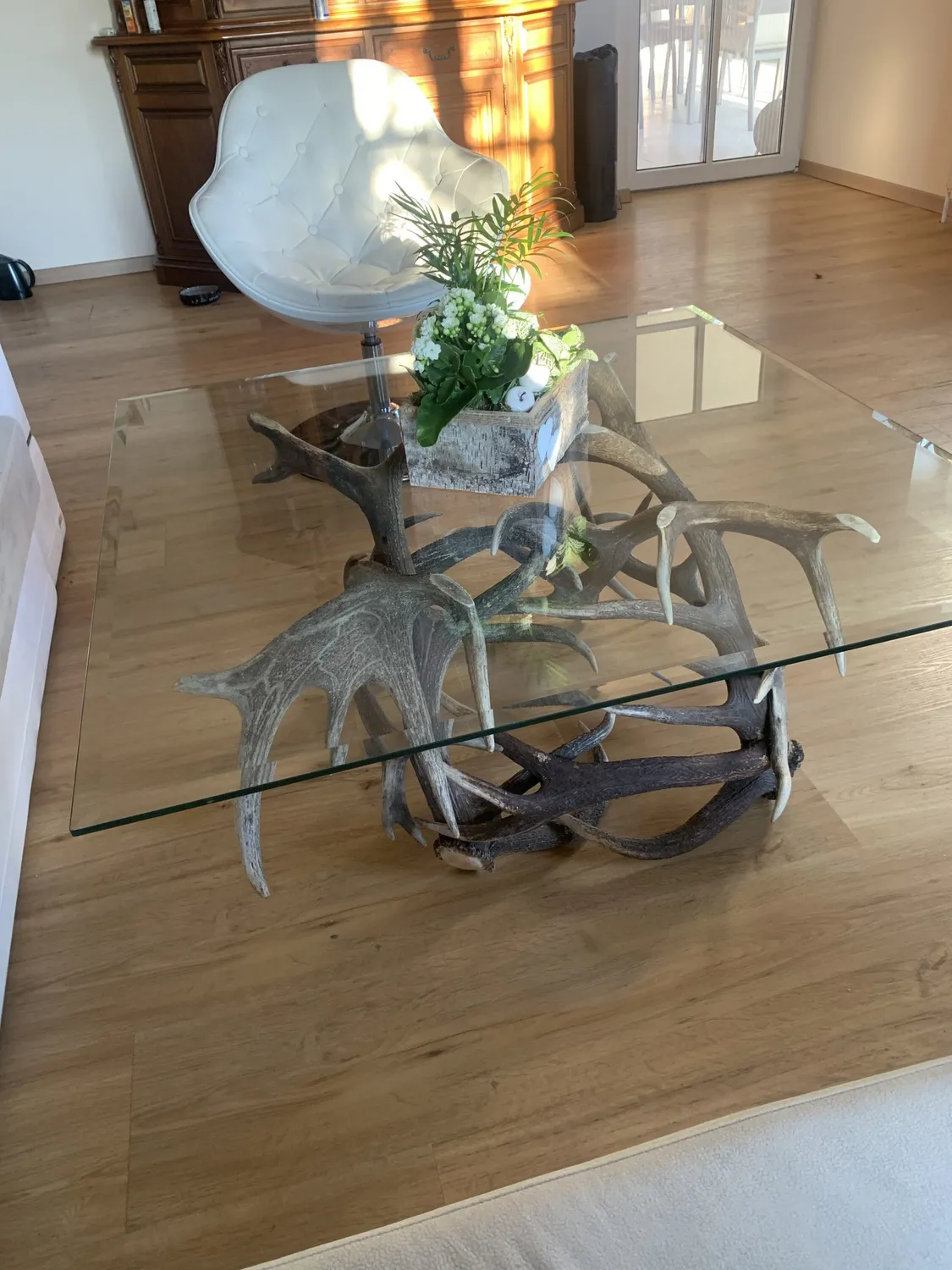 Oh My Deer Landhaus Couchtisch sofabord massivt træ