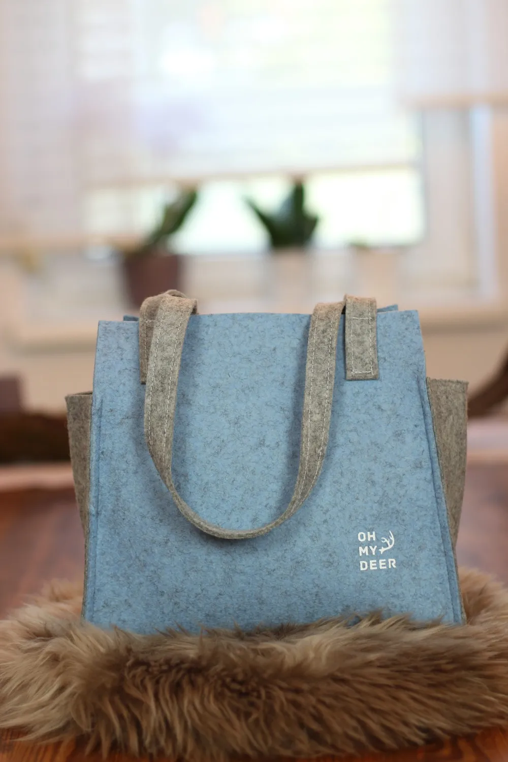 Oh My Deer Trachtentasche Kelly Bag lædertaske brun