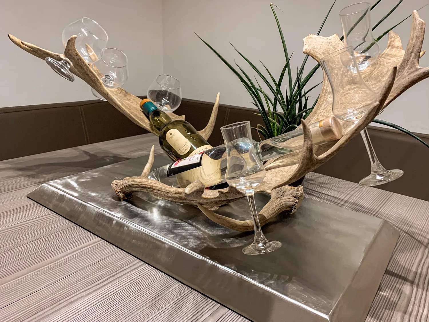 Oh My Deer whiskypræsentation stål flot
