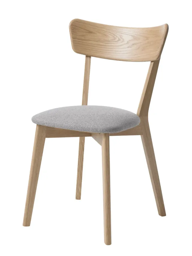 Just Us Furniture Uppsala stol egetræ polstret