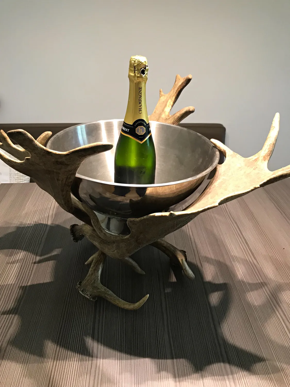Oh My Deer Sektkühler champagnekøler gevir natur