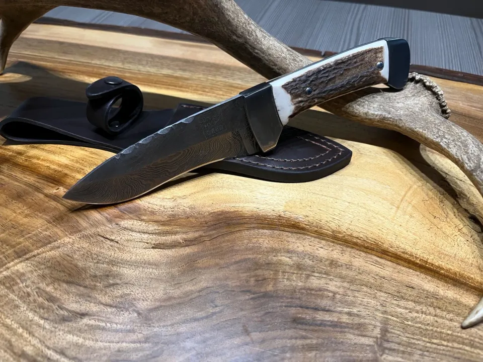 Oh My Deer Jagtmesser jagtkniv damastklinge