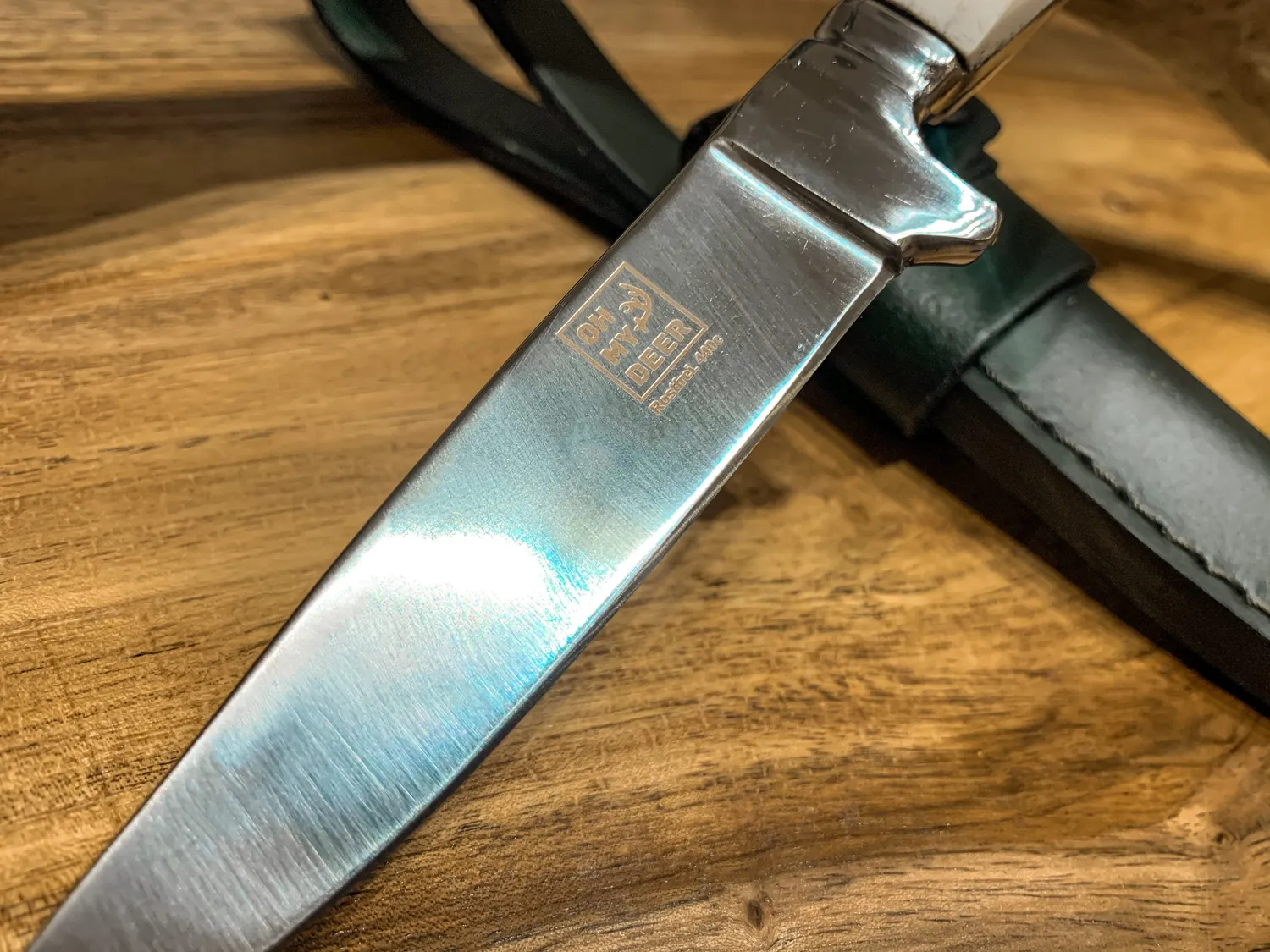 Oh My Deer Hirschhorn Nicker kniv hjortehorn