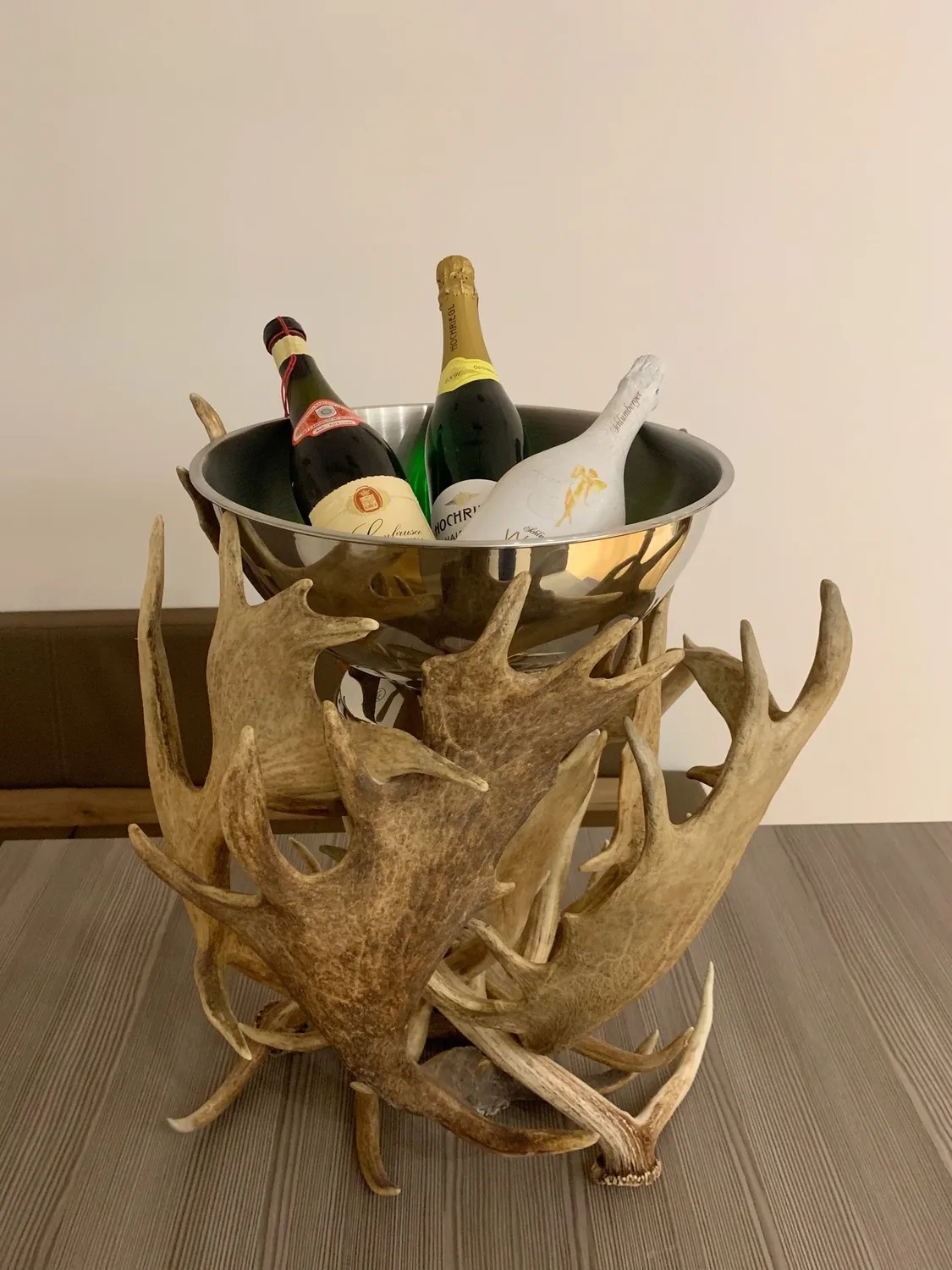 Oh My Deer Stor champagnekøler i hornlook