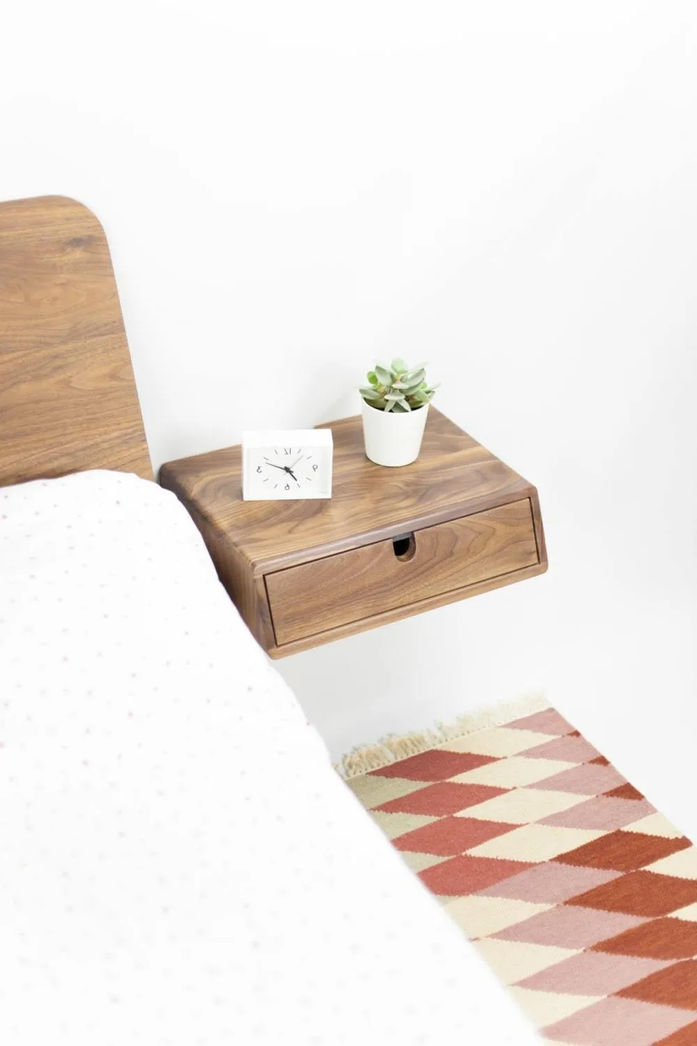 Habitables Floating natbord 1 skuffe eg 46,5 cm væghængt