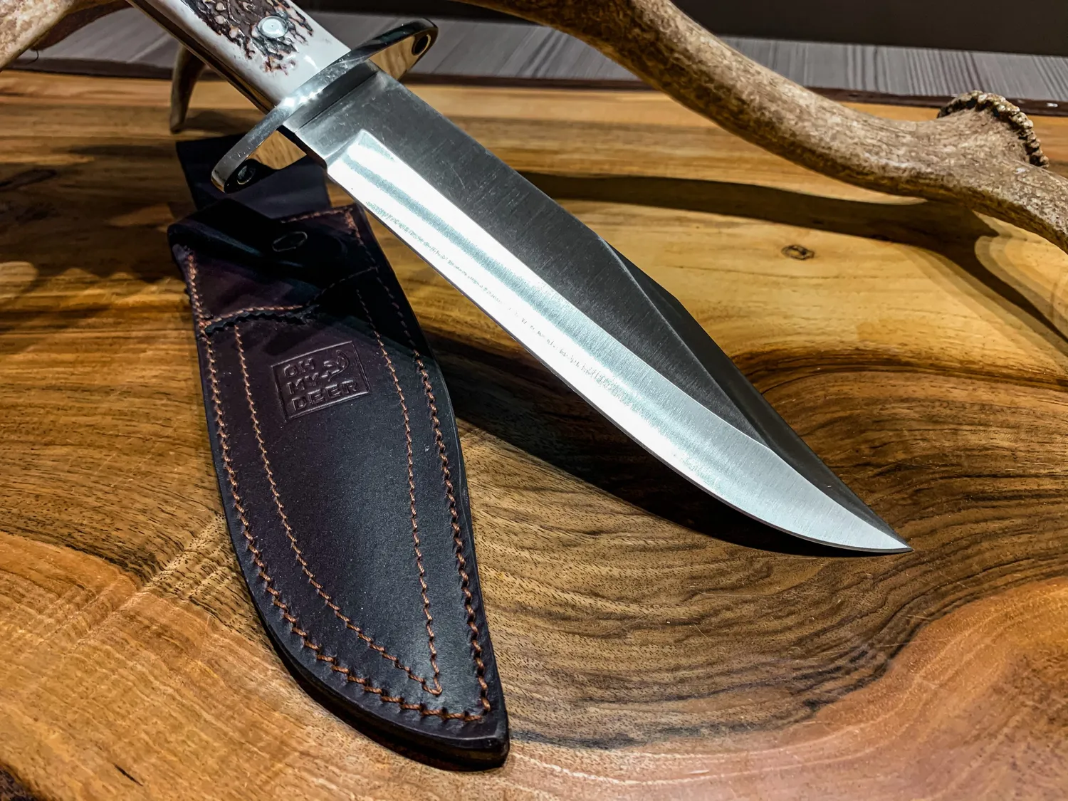 Oh My Deer Bowiemesser kniv Sandvik stål
