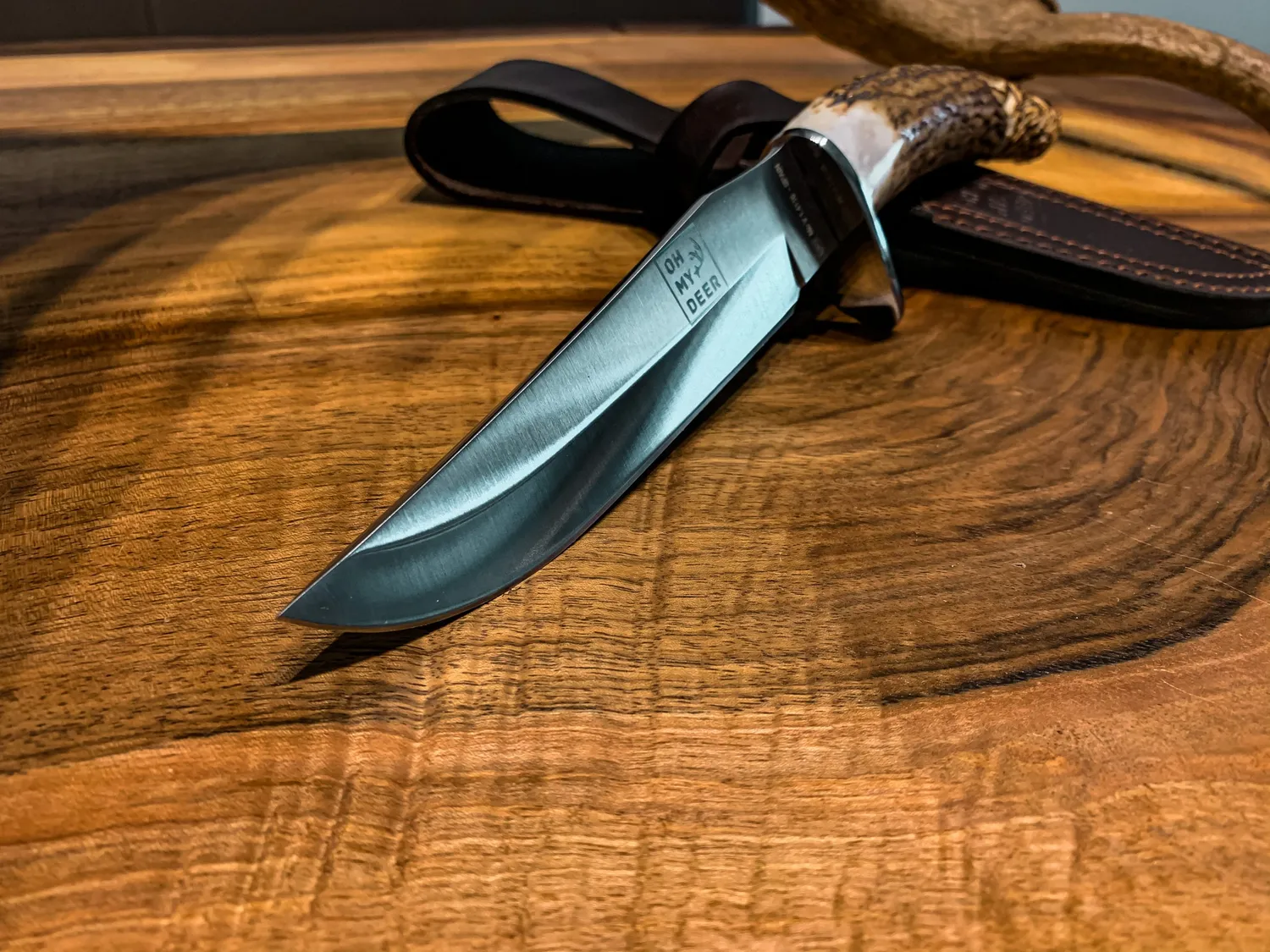 Oh My Deer Jagdmesser MV-Stahl jagtkniv mv-stål