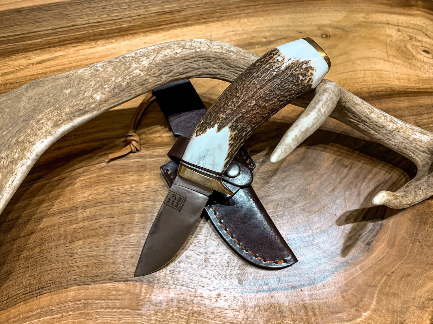 Oh My Deer Jagdmesser jagtkniv hjortehorn klassisk