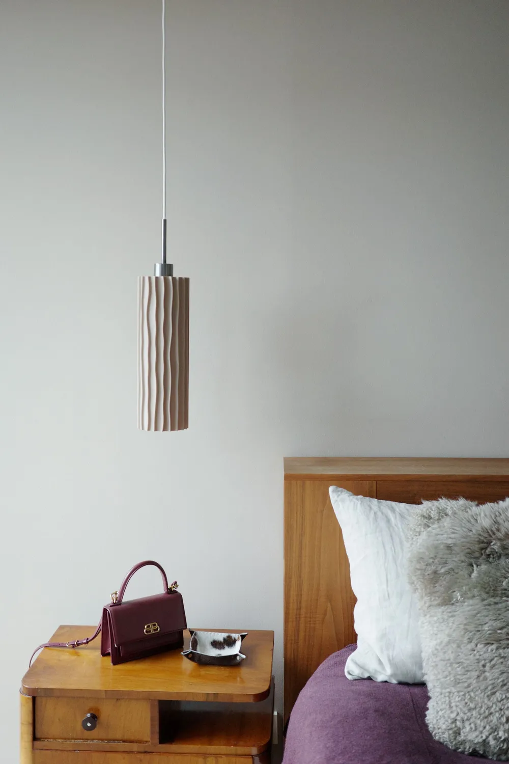 HYFER Kakta pendel Linen bio-lampe