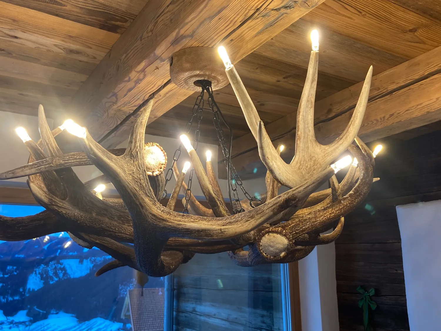 Oh My Deer Geweih Lampe gevirlampe med LED