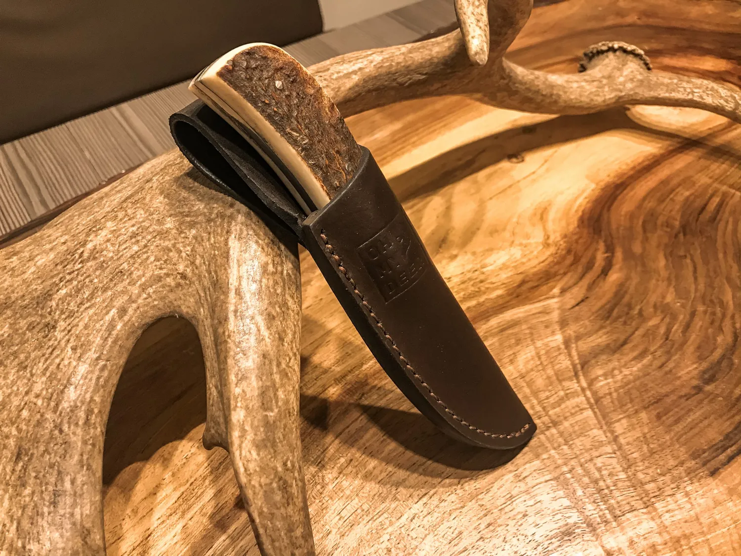 Oh My Deer Trachtenmesser damaskuskniv damaststål