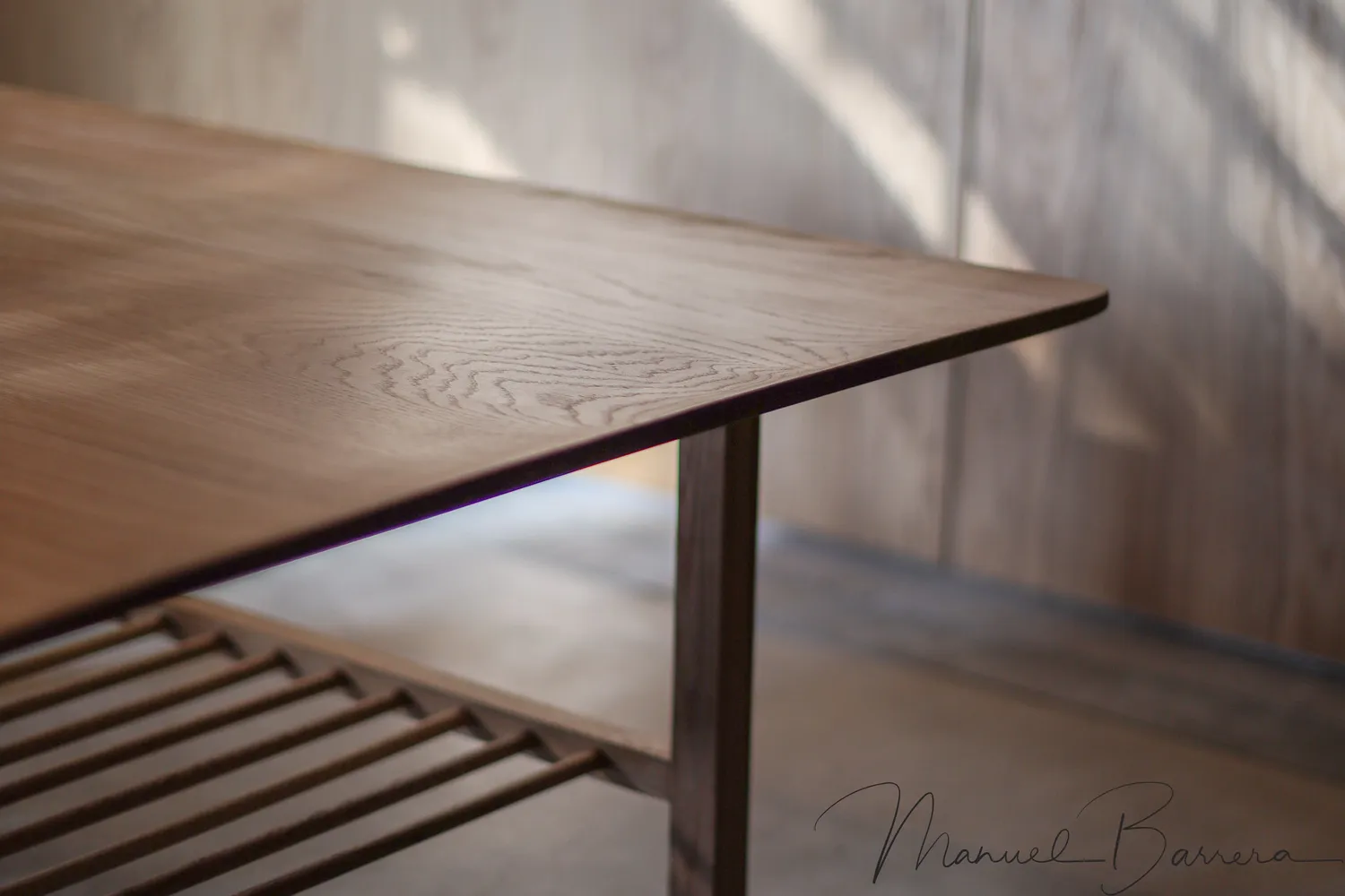 Habitables Carved 06 sofabord eg 100x60 udskæring