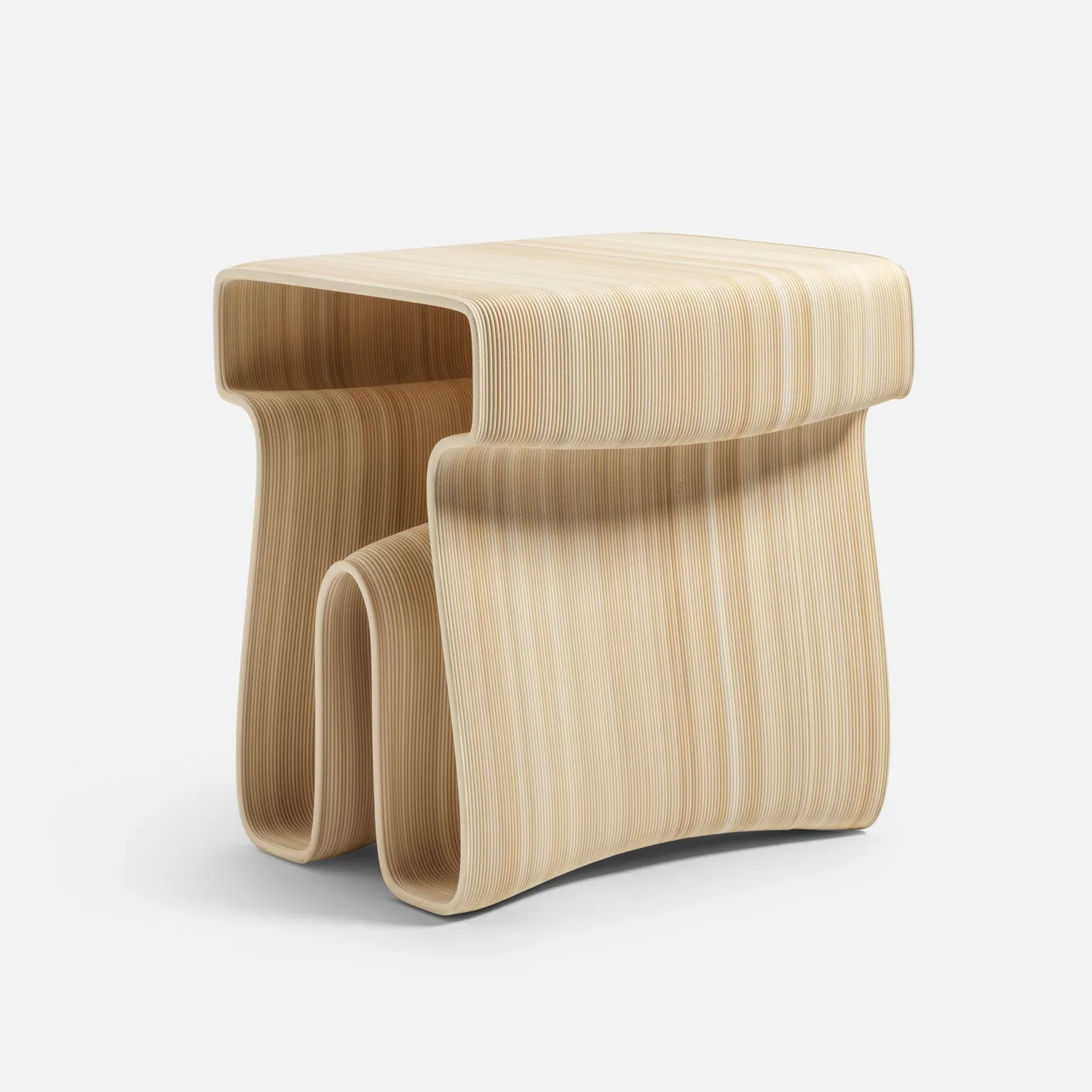 HYFER OBJECTS Octopus sidebord blond bæredygtigt
