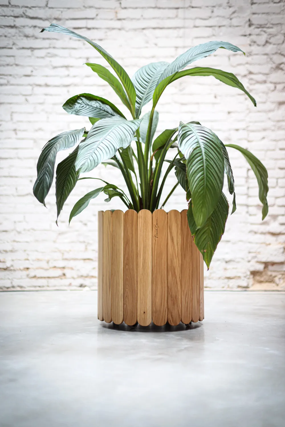 Habitables Planter 01 plantekasse eg 40 cm på hjul