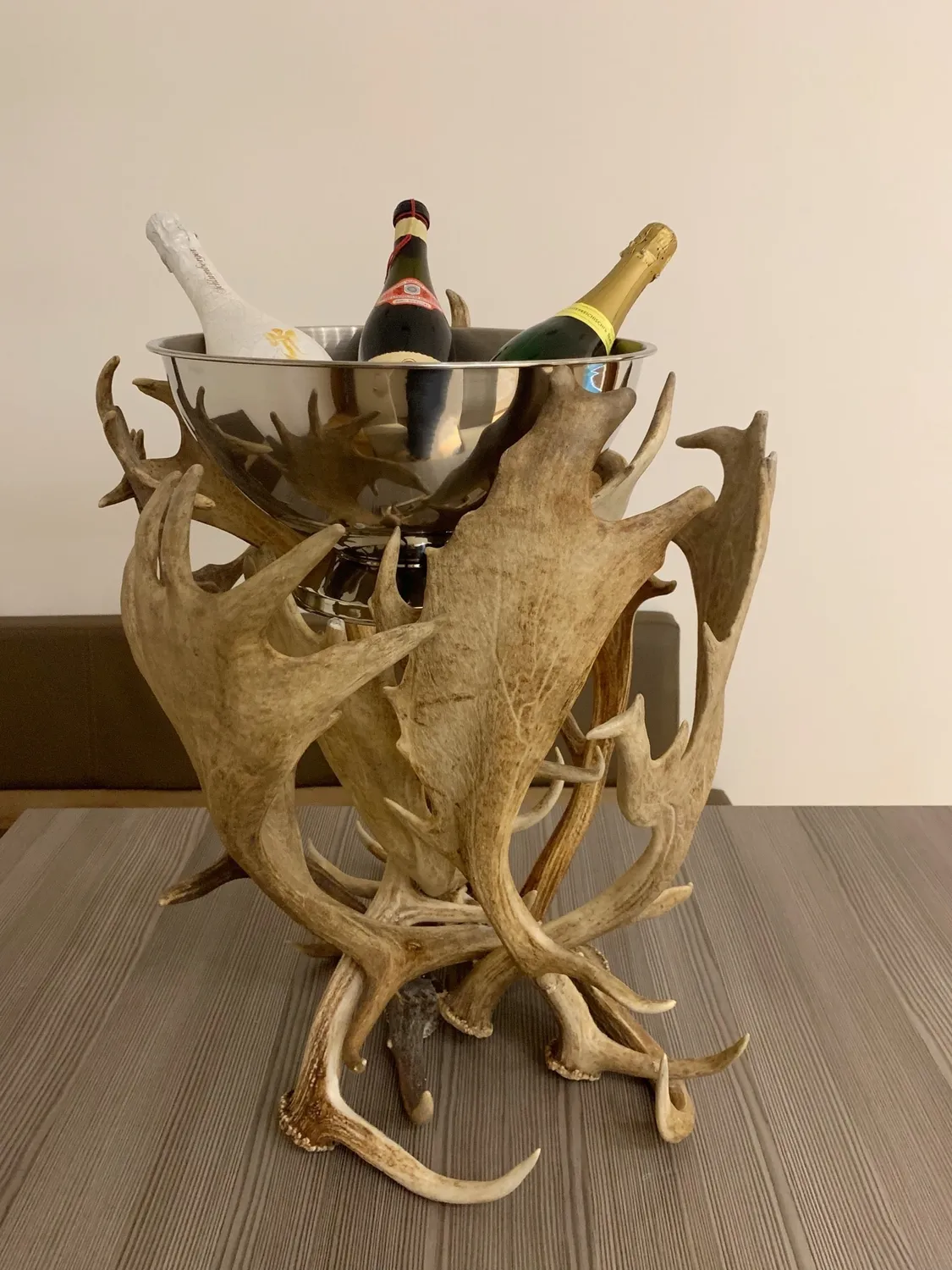 Oh My Deer Stor champagnekøler i hornlook