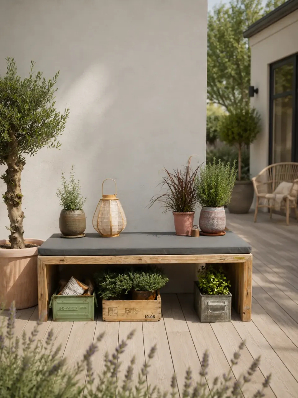 Kabeltromlen Daybed Brugte Traller 200 cm grantræ ubehandlet