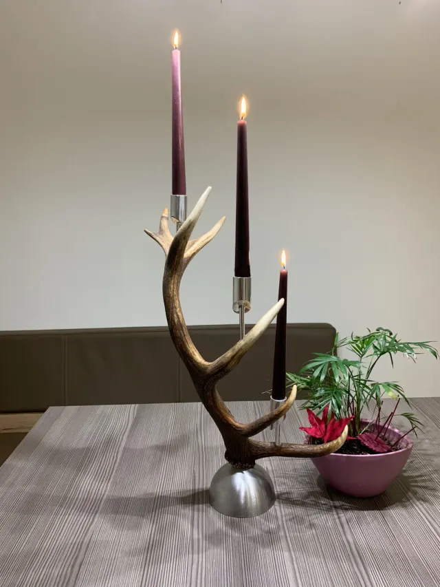 Oh My Deer stage til kronelys rustfrit stål