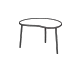 Bønnebord Table Six spisebord six olieret