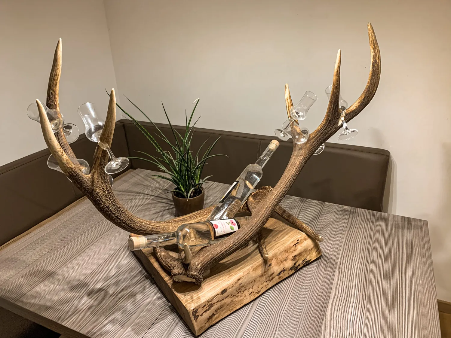Oh My Deer snapspræsentation serveringsbræt rustik