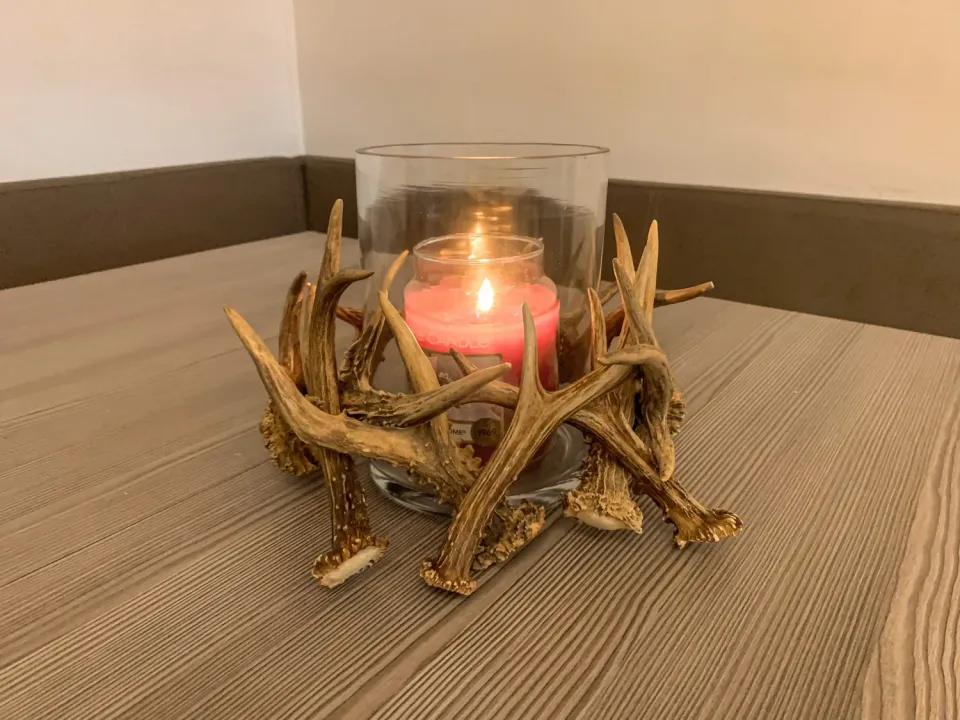 Oh My Deer Rådyrgevir lysestage kerteholder