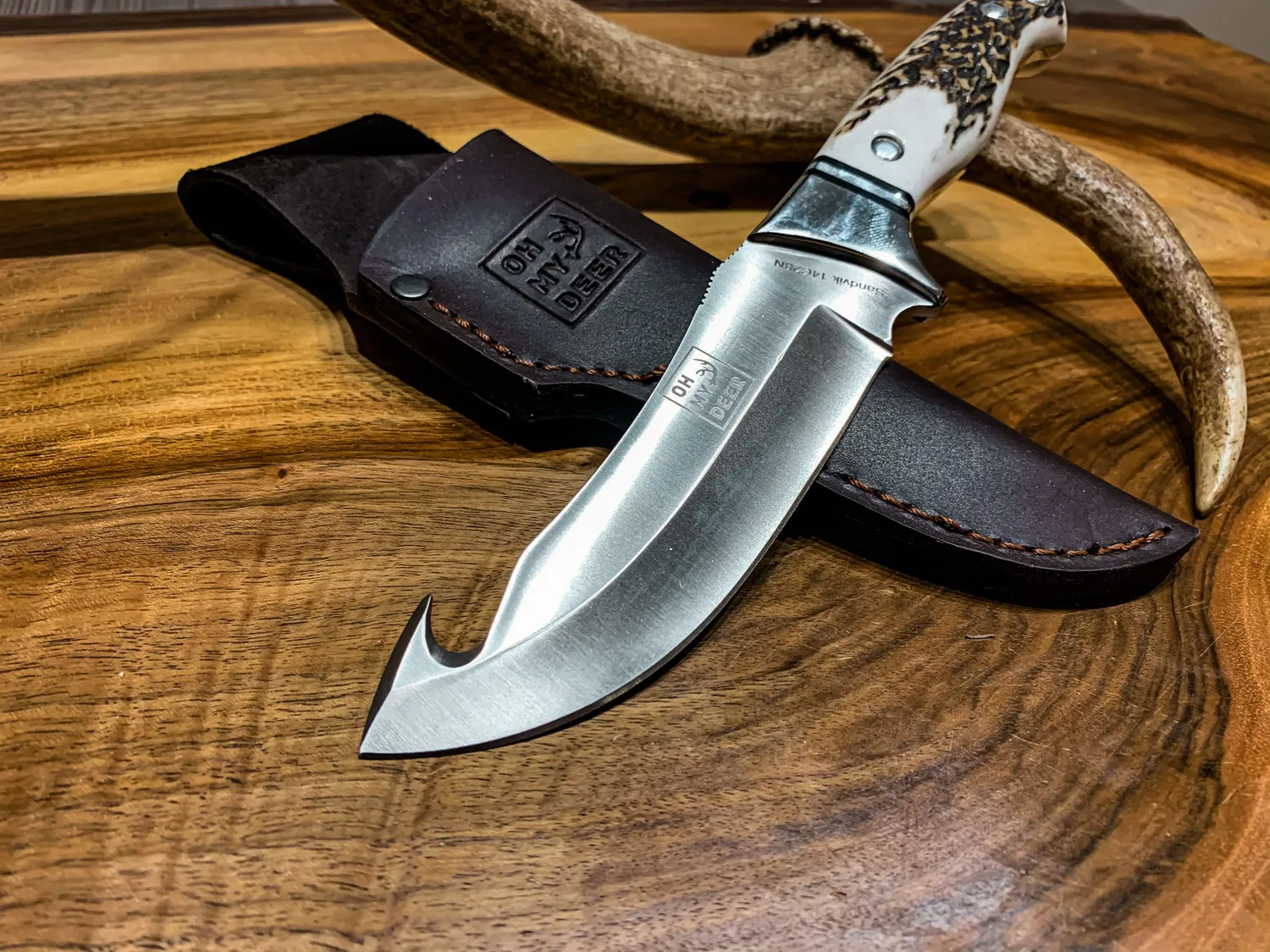 Oh My Deer Skinner jagtkniv fast blad
