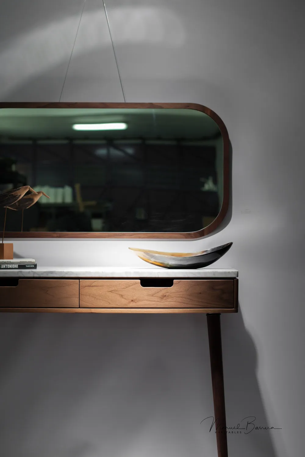 Habitables Mirror 01 vægspejl eg 80x40 cm massiv ramme