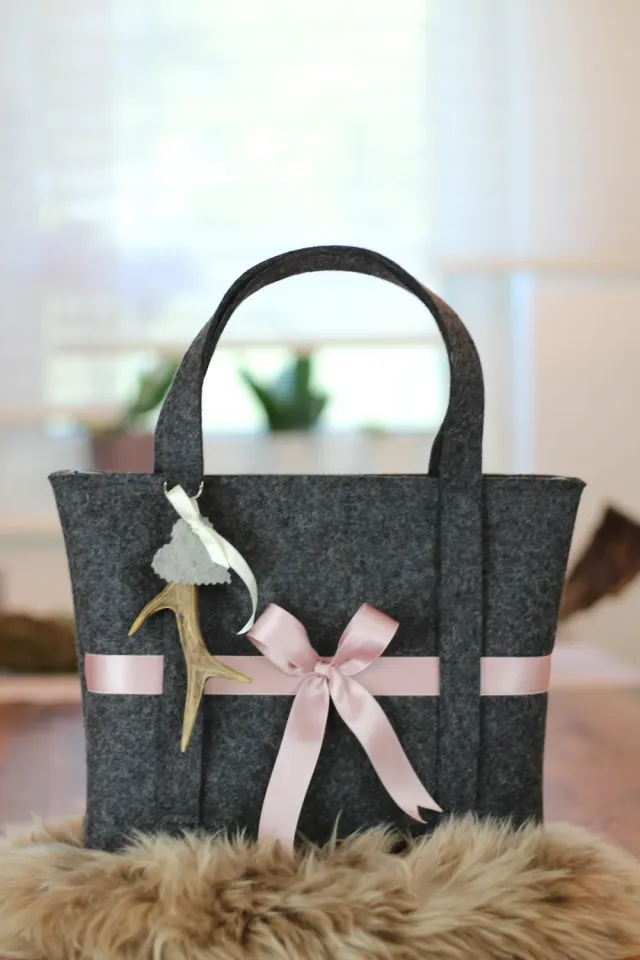 Oh My Deer Trachtentasche Tote Bag M shopper brun