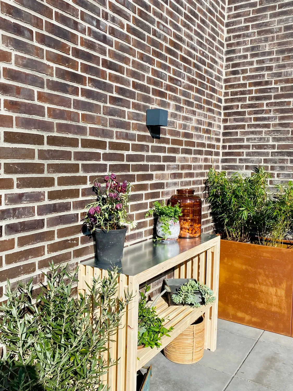 Kabeltromlen Traller Plantebord Nye Traller 120 cm Fyrretræ