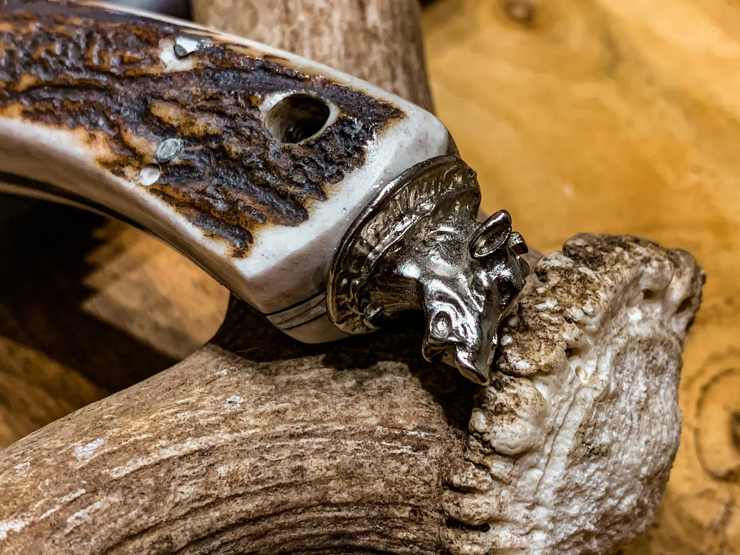 Oh My Deer Jagdmesser Damascus jagtkniv damaskusstål