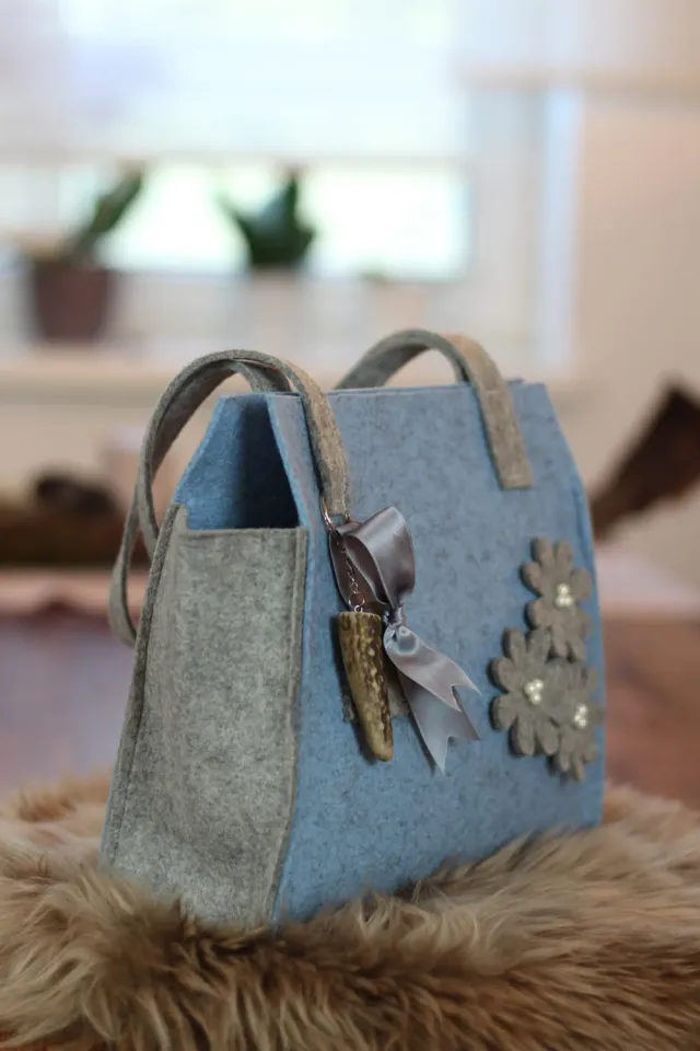 Oh My Deer Trachtentasche Kelly Bag lædertaske brun
