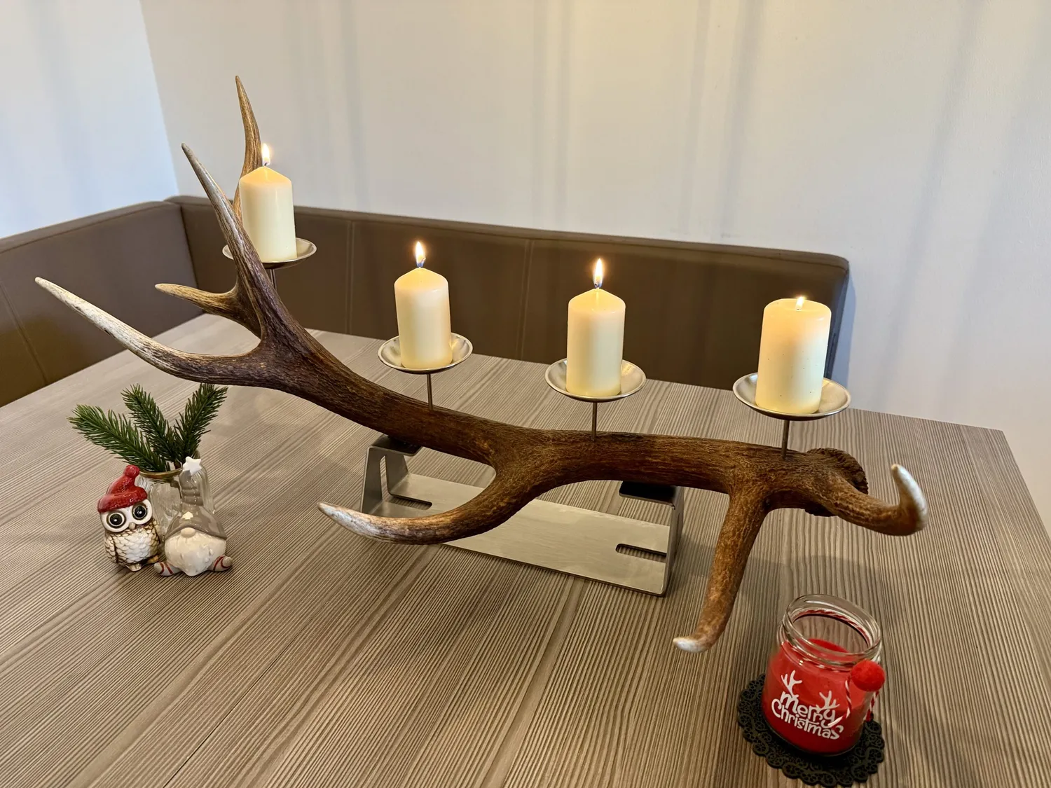 Oh My Deer Geweih adventskrans i gevir